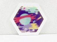 Декоративная тактильная панель с подсветкой - «Сатурн» (Алма)