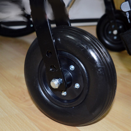 Кресло-коляска инвалидная механическая Модель 711 AE-51 (56, 61) (кож. зам.)