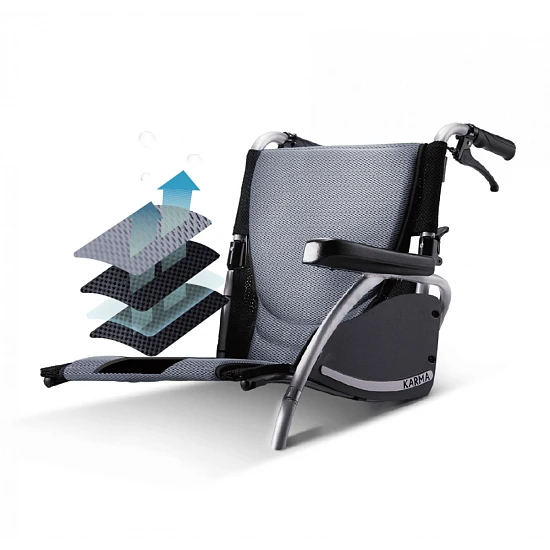 Кресло-коляска с ручным приводом Karma Ergo 105