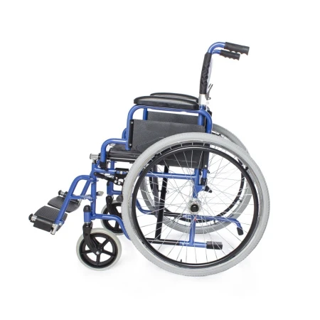 Кресло-коляска инвалидная стандартная комнатная/прогулочная складная LY-250 BL