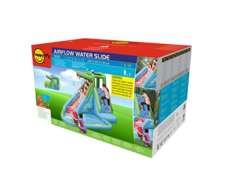 Надувная водная горка "Крокодил" HAPPY HOP 9240