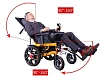 Кресло коляска инвалидная электрическая GFD035