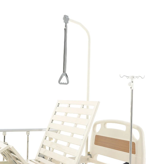 Кровать электрическая Med-Mos DB-7 (MЕ-2018Н-00) (2 функции) с полкой и накроватным столиком