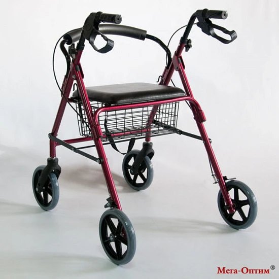 Ходунки (Ролятор) регулируемые по высоте Мега-Оптим FS 965LH