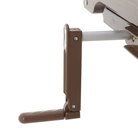 Кровать механическая Med-Mos YG-6 (ММ-2124Н-12) ЛДСП с туалетным устройством и судном с крышкой, функцией «кардиокресло», в комплекте с матрасом