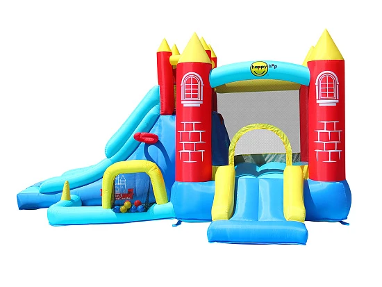 Большой надувной батут «Замок 8 в 1» 9071R