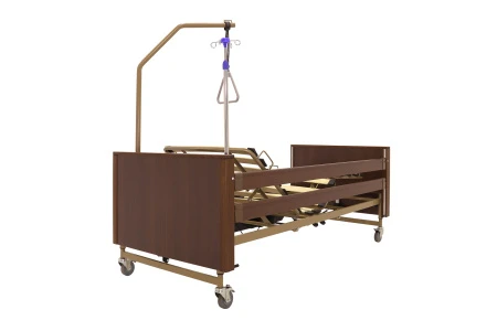 Кровать электрическая Med-Mos YG-1 5 функций (КЕ-4024М-11) коричневый
