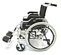 Кресло-коляска инвалидная складная комнатная/прогулочная алюминиевая, вариант исполнения LY-710 903