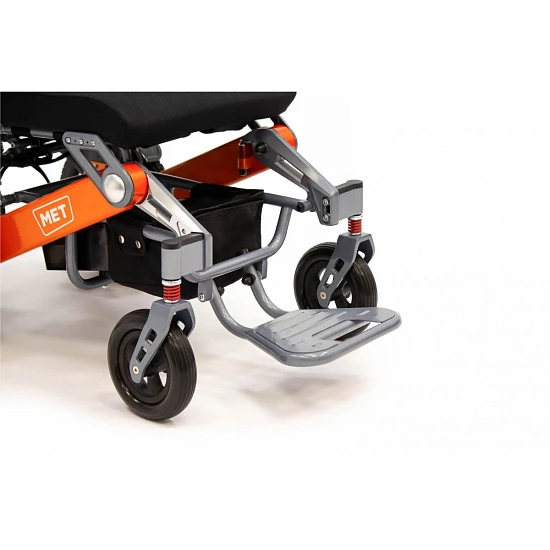 Кресло-коляска складная с электроприводом MET COMPACT PLUS