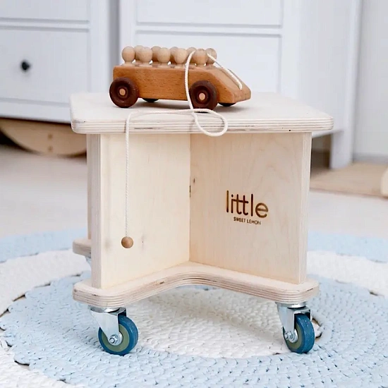 Табурет на колёсиках Little Sweet Lemon