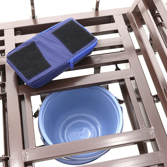 Кровать механическая Med-Mos YG-6 (ММ-2624Н-06/2124Н-04) ЛДСП с туалетным устройством и судном с крышкой, функцией «кардиокресло», в комплекте с матрасом