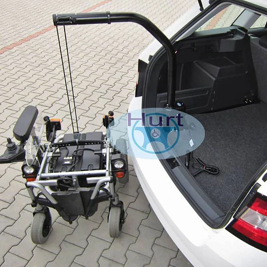 Кран для погрузки инвалидных кресел-колясок