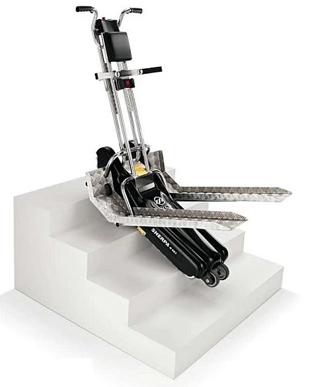 Лестничный подъемник для инвалидов наклонного перемещения (гусеничный) K.S.P. Sherpa N 902