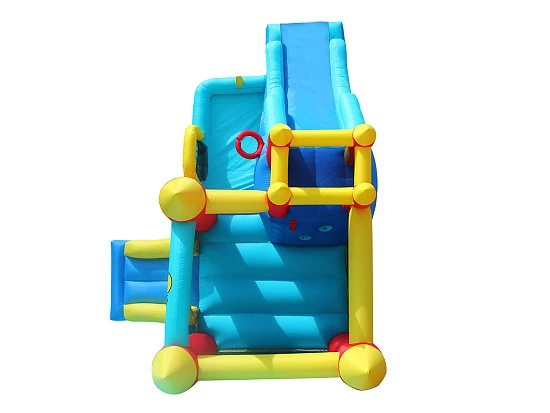 Большой надувной батут «Замок 8 в 1» 9071R