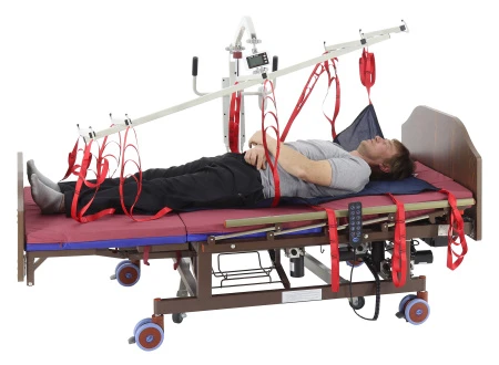 Подъемник электрический с траверсой