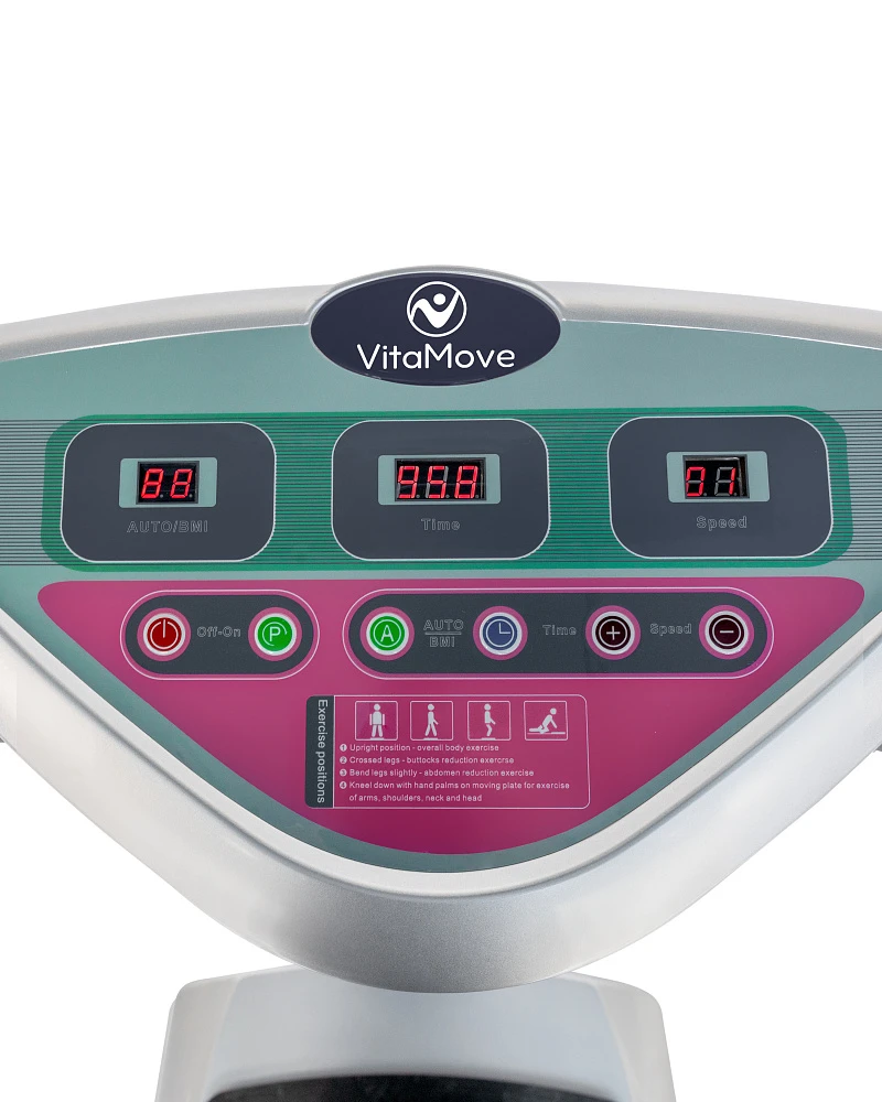 Виброплатформа с поручнями Vibe 1 (V01)