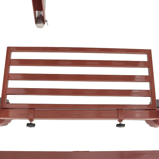 Кровать механическая Мед-Мос Е-8 (MM-2024Н-00) (2 функции) ЛДСП с полкой и обеденным столиком