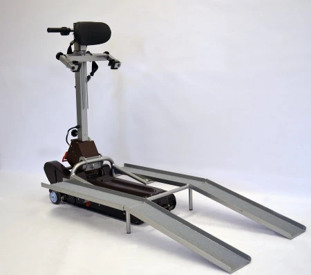 Гусеничный лестничный подъемник БАРС УГП-130-2 (с платформой)