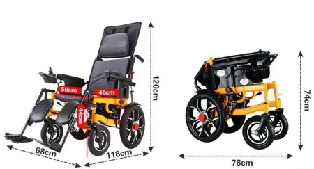 Кресло коляска инвалидная электрическая GFD035