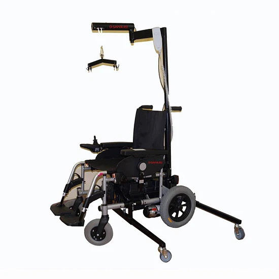 Инвалидное кресло-коляска с электроприводом и устройством для пересаживания