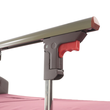 Кровать механическая Мед-Мос Е-8 (MM-2024Н-02) (2 функции) ЛДСП с полкой и обеденным столиком