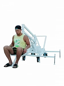 Подъёмник для бассейна с поворотом MINIK-Agua