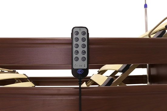 Кровать электрическая Med-Mos YG-1 5 функций (КЕ-4024М-11) коричневый