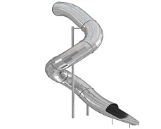 Горка из нержавеющей стали Шелби арт. SHTS-5400.765