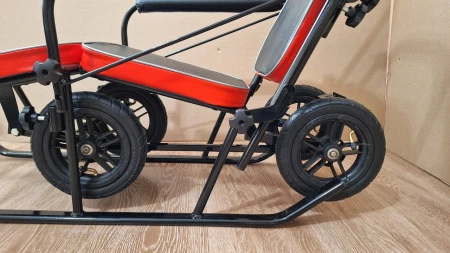 Модернизированные санки для детей с ДЦП 