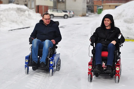 Электроколяска ступенькоход Caterwil GTS4