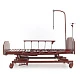 Кровать механическая Med-Mos E-31 (ММ-3024Н-00) (3 функции) с растоматом и полкой