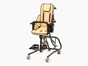 Кресло-коляска с ручным приводом для детей инвалидов комнатная «Лира малая»