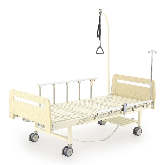 Кровать электрическая Мед-Мос DB-7 (МЕ-2028Д-00) (2 функции) светлое дерево