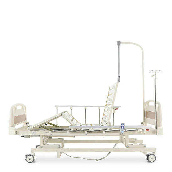 Кровать электрическая Med-Mos DB-6 MЕ-3018Н-05/МЕ-3018Д-04/МЕ-3018Д-11 (3 функции) с удлинением ложа, с аккумулятором