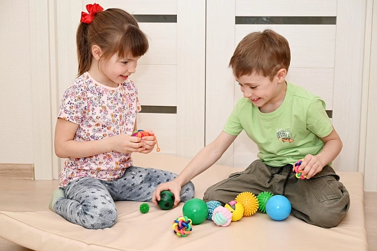 Набор тактильных мячиков