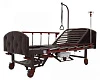 Кровать механическая с туалетным устройством и функцией «кардиокресло» Med-Mos YG-6 (MM-2124Н-11)