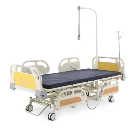 Кровать реанимационная электрическая Med-Mos DB-3 (5 функций) (МЕ-4019Н-00) с выдвижным ложементом и ростоматом