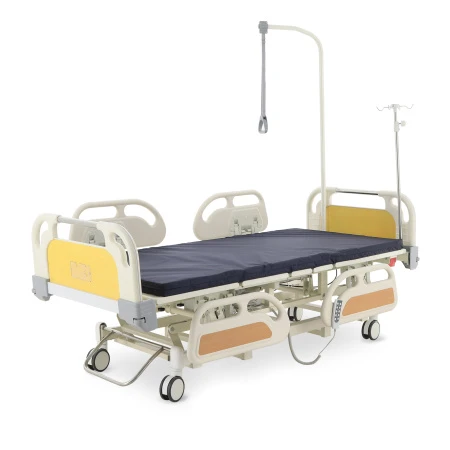 Кровать реанимационная электрическая Med-Mos DB-3 (5 функций) (МЕ-4019Н-00) с выдвижным ложементом и ростоматом