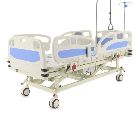 Кровать электрическая Med-Mos DB-2 (MЕ-4059П-02) (7 функций) с панелями управления в боковых ограждениях