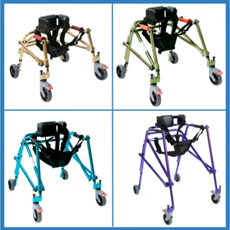 Опоры-ходунки ортопедические регулируемые по высоте на 4-х колесах Мега-Оптим Мега-900/910/920