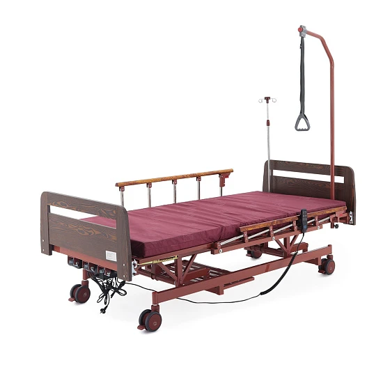 Кровать электрическая Med-Mos DB-6 (MЕ-3028Д-05) (3 функции) с растоматом