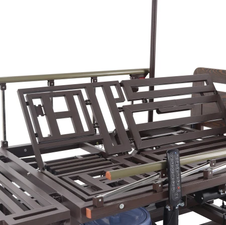 Кровать электрическая Med-Mos DB-11А (МЕ-6528H-04) ЛДСП Венге с регулировкой высоты