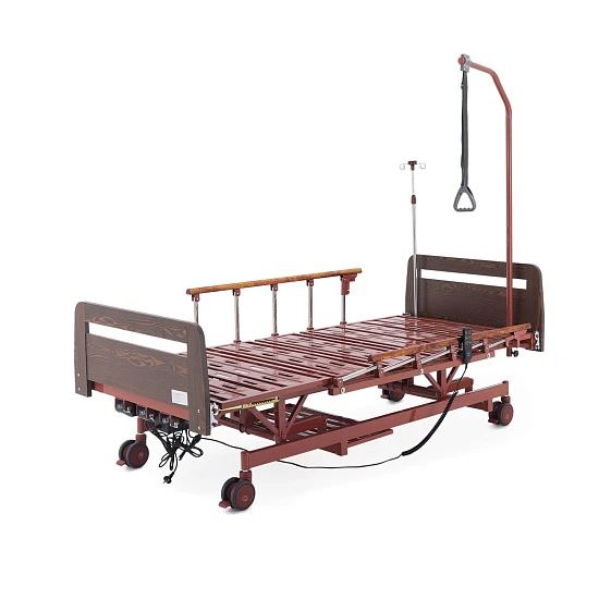 Кровать электрическая Med-Mos DB-6 (MЕ-3028Д-05) (3 функции) с растоматом