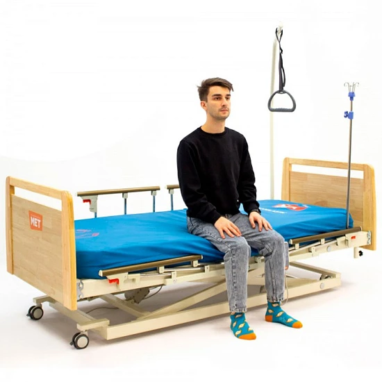 Электрическая кровать MET SILVIA с опусканием ложа до уровня пола