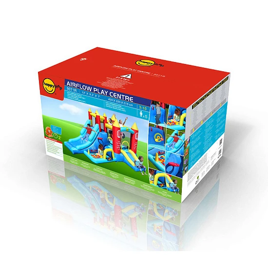 Большой надувной батут «Замок 8 в 1» 9071R