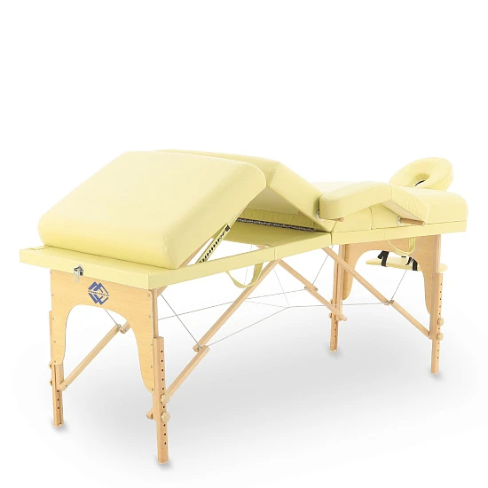 Массажный стол складной деревянный Med-Mos JF-Tapered 4-х секционный