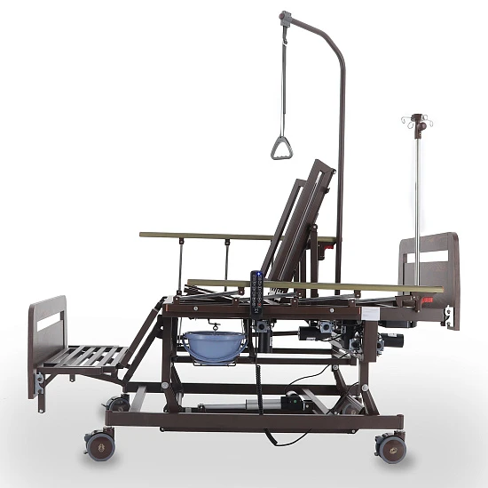 Кровать электрическая Med-Mos DB-11А (МЕ-6528H-04) ЛДСП Венге с регулировкой высоты