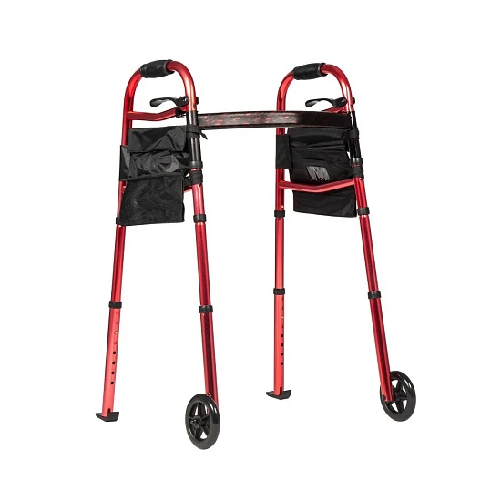 Ходунки двухколесные взрослые с ручками для складывания Ortonica Xr 207