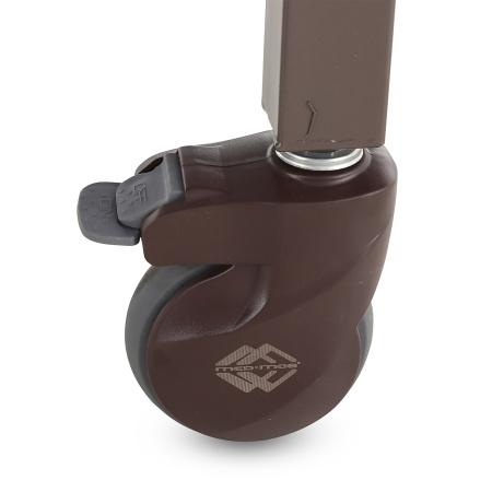 Кровать механическая Med-Mos YG-6 (ММ-2124Н-12) ЛДСП с туалетным устройством и судном с крышкой, функцией «кардиокресло», в комплекте с матрасом