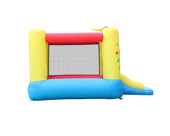 Детский надувной Батут с горкой Забавный Клоун HAPPY HOP 9201